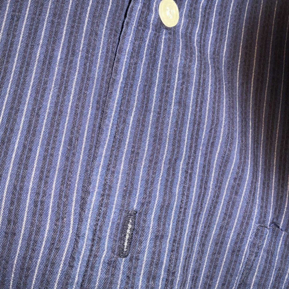 Haggar Mens dress Shirt Size L - Picture 3 of 5